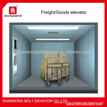 Alta Calidad AC Almacén Carga Ascensor / Carga ascensor ascensor elevador de carga